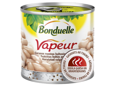 Balt. pupelės BONDUELLE VAPEUR, 310 g / 250 g