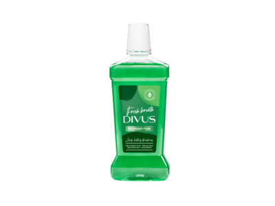 Burnos skalavimo skystis DIVUS FRESH, 500 ml