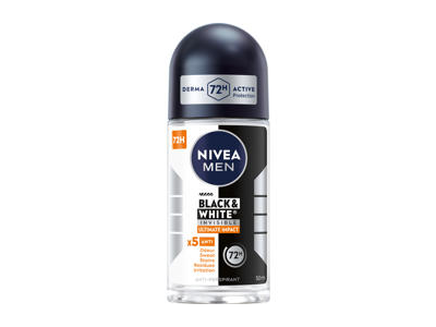 NIVEA BLACK&WHITE FRESH rutulinis antiperspirantas vyrams, 50 ml