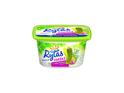 Tepamoji varškė RYTAS su agurkais ir krapais,15% rieb.,130 g