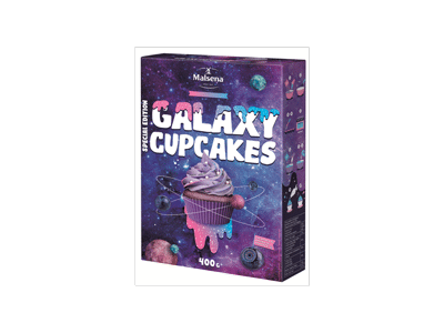 Miltinis mišinys GALAXY keksiukams kepti, 400 g