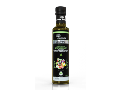 Alyvuogių aliejus KARPEA, Gourmet, extra virgin, graikiškoms salotoms, 250 ml