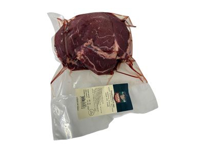 Sausai brandintas 30d+ jautienos pomentės kepsnys Chuch eye, DOMINO ANGUS, ~1kg