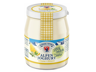 Jogurtas VIPITENO, ALPEN, citrinų skonio, stikliniame indelyje, 150 g