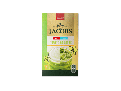 Tirpusis kavos gėrimas JACOBS VANILLA MATCHA LATTE, 116 g
