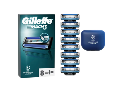 Skustuvo galvutės GILLETTE MACH3, 8 vnt.