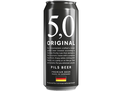 5,0 Original Pils Beer 0,5 l