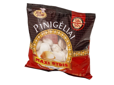 Koldūnai PINIGĖLIAI MAXI su mėsos įdaru, 400 g