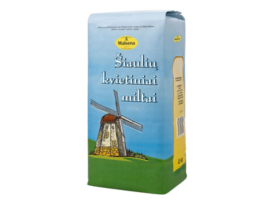 Kvietiniai miltai ŠIAULIŲ, 812D, 2 kg