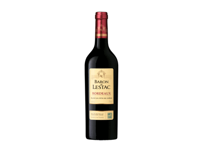 Raudonasis sausas vynas BARON DE LESTAC BORDEAUX, 750 ml