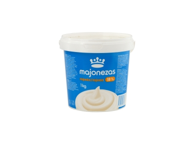 Majonezas, 18 %, 1 kg