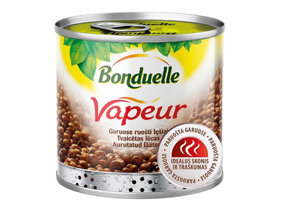 Garuose ruošti lęšiai BONDUELLE VAPEUR, 310 g