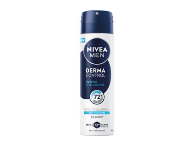 NIVEA MEN Derma Control Defend purškiamas antiperspirantas vyrams 150 ml