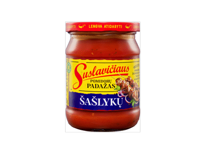 SUSLAVIČIAUS pomidorų padažas šašlykams gardinti, 500 g
