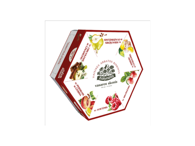 Vaisinės arbatos rinkinys ŽOLYNĖLIS VASAROS SKONIS, 125 g