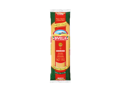 Makaronai DIVELLA SPAGHETTI BRONZE (spagečiai), 500 g