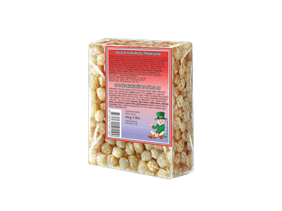 Saldūs kukurūzų traškučiai MORKŪNAS, 45 g