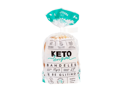 KETO bandelės, 210 g