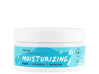 KILIG MOISTURIZING intensyviai plaukus drėkinanti kaukė su betainu 200 ml