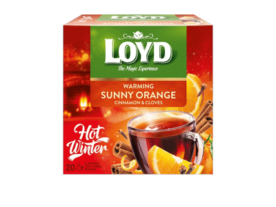 Vaisinė arbata LOYD, apelsinų, cinamono ir gvazdikėlių sk., 40 g