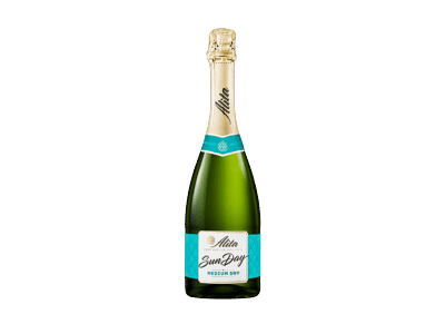 Gazuotas fermentuotas pusiau sausas vynas ALITA SUNDAY, 750 ml