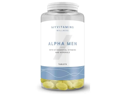 Multivitaminų tabletės MYVITAMINS ALPHA MEN, 120vnt.