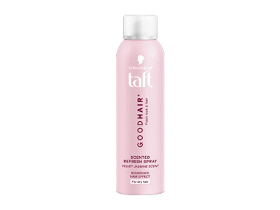 Gaivinamoji purškiama plaukų priemonė TAFT Good Hair Velvet Jasmine, 150 ml