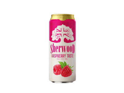 Alkoholinis kokteilis aviečių skonio SHERWOOD 4,5%, 500 ml 