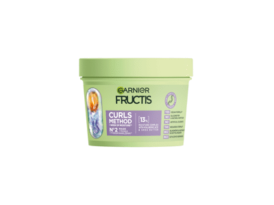 Plaukų kaukė GARNIER FRUCTIS CURLS METHOD, 370 ml