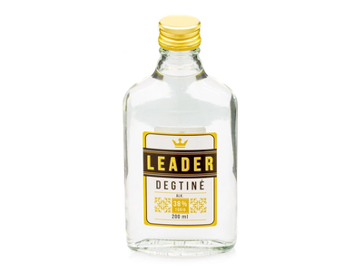 Degtinė LEADER 38%, 200 ml