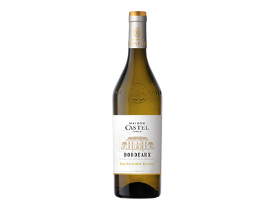 Baltas sausas vynas MAISON CASTEL BORDEAUX SAUVIGNON BLANC (12%), 0,75 l
