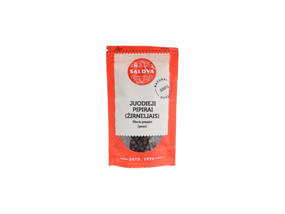 Juodieji pipirai SALDVA žirneliais, 25 g