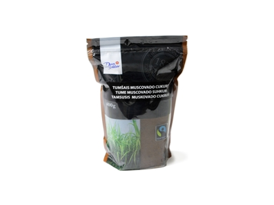Cukrus MUSCOVADO, tamsus, 400 g