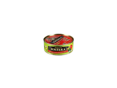 Keptos kilkės pomidorų padaže su paprikomis 240 g