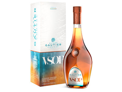Konjakas GAUTIER VSOP, su dėžute, 40%, 0,7 l