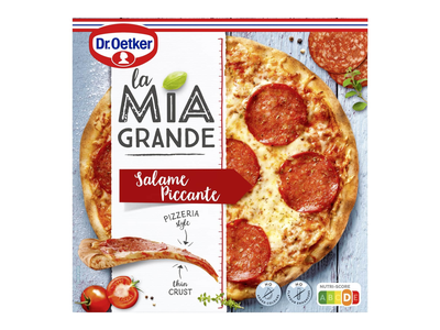 Šaldyta pica GRANDE SALAME PICCANTE, 380 g