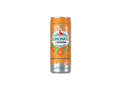 Gaz.sulčių gėrim.LIMONATI by BORJOMI, Adžarijos mand.,330 ml