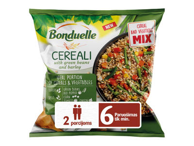 Šald. darž. ir grūdų mišinys BONDUELLE, 400 g