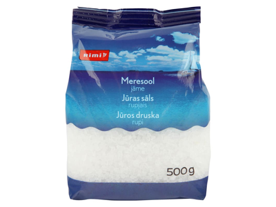 Rupi jūros druska RIMI, 500g