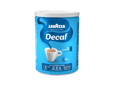 Malta kava LAVAZZA DECAFFEINATO, 250 g