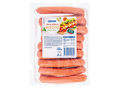 Virtos Hot Dog dešrelės CLEVER, 800 g