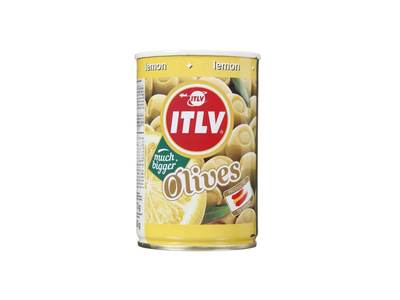 Žaliosios alyvuogės, įdarytos citrinų pasta ITLV, 314ml
