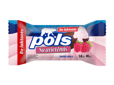 Avietinis sūrelis be laktozės POLS, 22,7 % rieb., 45 g