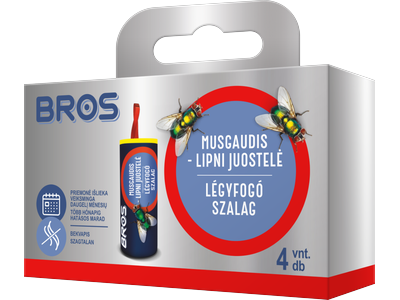 Lipni juostelė-musgaudis BROS, 4 vnt.