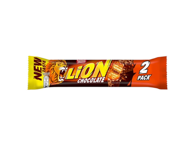 Batonėlis NESTLE LION WHITE 2 PACK, 60g