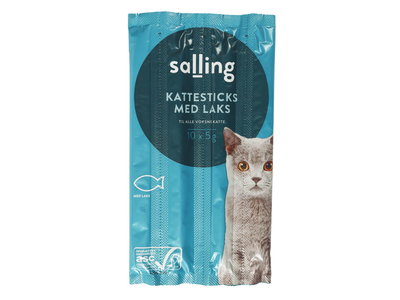 Užkandis katėms su lašiša SALLING, 60 g