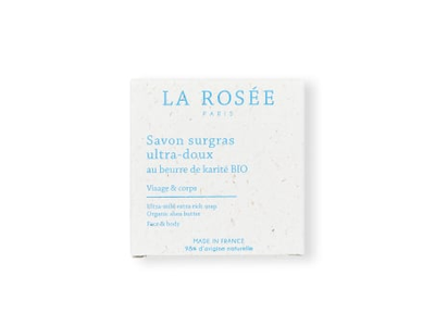 LA ROSÉE muilas sausai, jautriai kūno odai ULTRA-MILD EXTRA RICH SOAP, 100 g