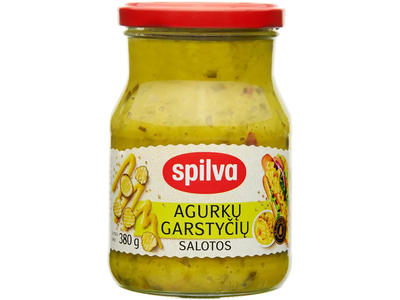 Agurkų-garstyčių salotos SPILVA, 390 g