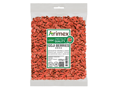 Džiovintos goji uogos ARIMEX, 500 g