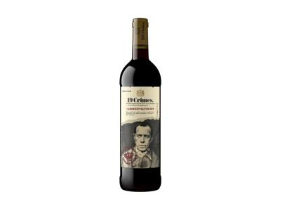 Raudonasis sausas vynas 19 CRIMES CABERNET SAUVIGNON, 750 ml